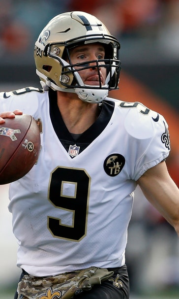 Saints' Brees awed teammates again with completion rate